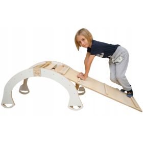 Drvena Montessori bujak za djecu rozm.M 4u1