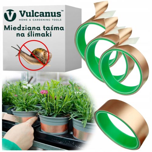 BAKRENA TRAKA ZA ODBIJANJE PUŽEVA SAMOLJEPLJIVA 25 mm 12 m