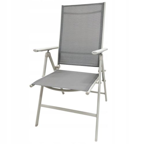 Vrtna stolica - Vrtna stolica Contrast white metal