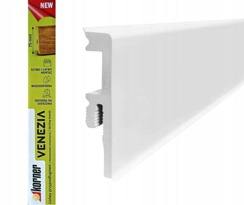Korner PVC traka 250 x 75, dužina 250cm, bijela