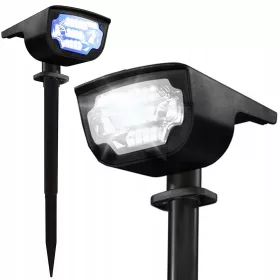    Verk Group ugradbena solarna svjetiljka, crna, 45 cm, 1 kom.