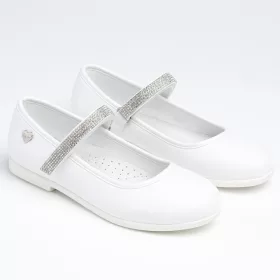   Balerine za Prvu Svetu Pričest Wojtyłko 5B23714B, Veličina 32, Bijele