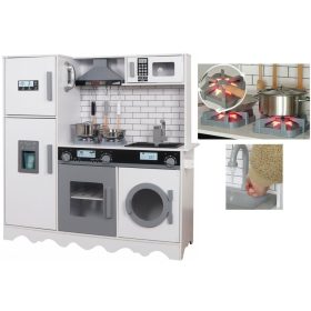   VELIKA DRVENA KUHINJA ZVUK SVJETLEĆA TRAKA VODA ZA DJECU IZ SLAVINE