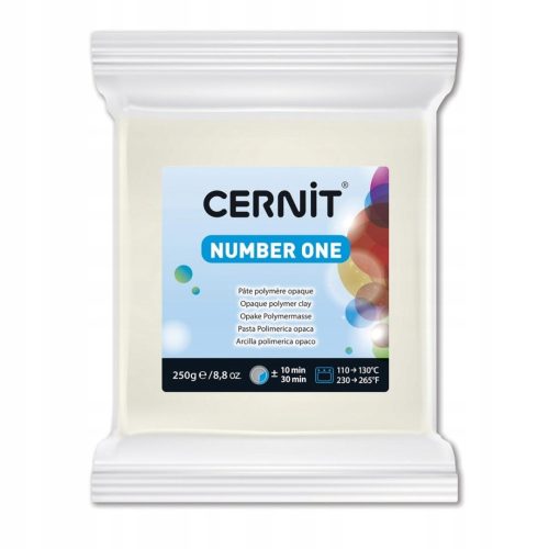 Modelirna masa Cernit Bijela Neprozirna 250 g