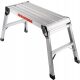 Aluminijska Radna Platforma HIGHER®️ za Kućne Poslove - Više Stepnica, Maksimalno Opterećenje 150 kg