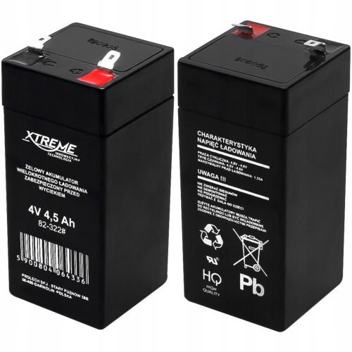 UPS GEL AKUMULATOR SET 4V 4Ah 4.5Ah VAGA