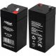 UPS GEL AKUMULATOR SET 4V 4Ah 4.5Ah VAGA