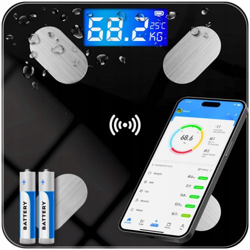 Anatomska kupaonska vaga SMART+ 25u1