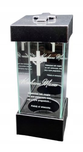 PERSONALIZIRANI LAMPION L-25 - GRAVIRANJE/MAJKA/SREBRO