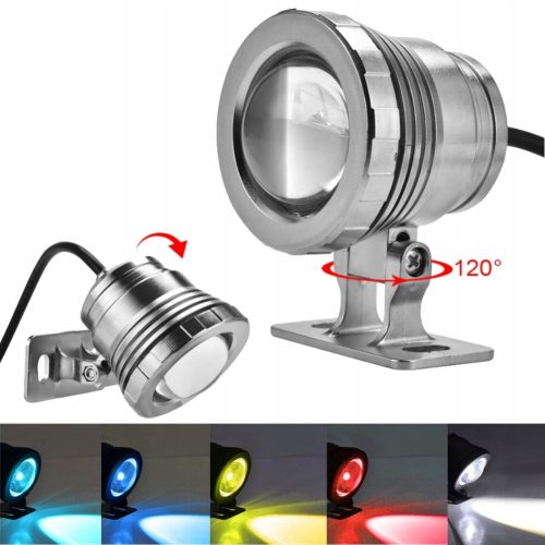 Podvodna lampa za akvarij 12V 5W RGB sa daljinskim upravljačem
