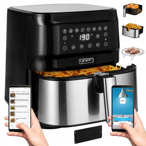 Yoer AF01BK 1700 W friteza bez masnoće 5,5 l