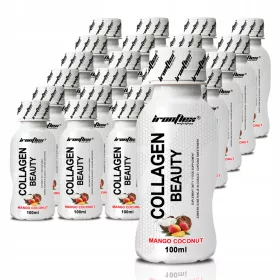   IRONFLEX Collagen Beauty Shot - 24x100ml za ljepotu kože, kose i noktiju