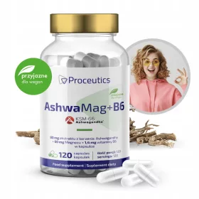   Ashwagandha + Magnez B6 - Suplement dijetetski s 120 kapsulama