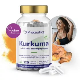   Kurkuma s Crnim Paprom i Piperinom - 120 Kapsula za Zdraviji Život