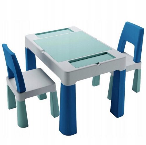 Tega Baby Teggi Multifun Set Namještaja, Siva i Plava, 3 Komada