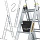 Drabest ljestve 8,61 m aluminijske 3 x 13 do 150 kg