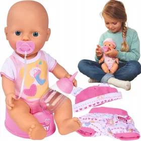   Funkcionalna lutka New Born Baby Simba - lutka za novorođenče s odjećom 30 cm