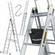 Drabest ljestve 6,31 m aluminijske 3 x 10 do 150 kg
