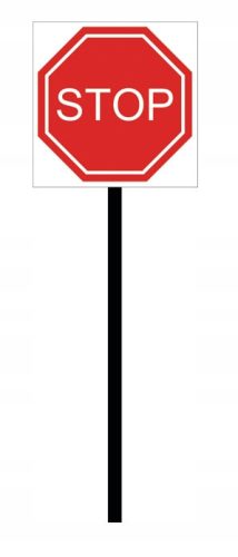 STOP ALUMINIJSKI OKVIR 40x40 cm