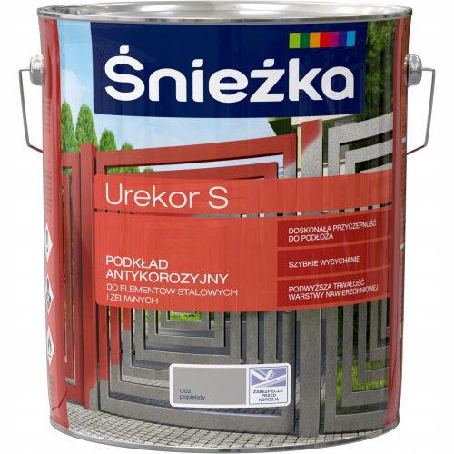 niežka Urekor S antikorozivna boja, pepeo 10l