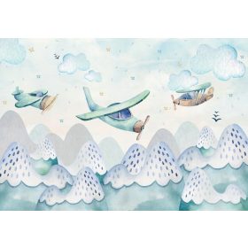 Dječja foto tapeta PLANE planine 368 x 254