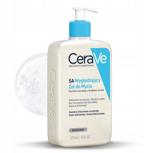 CeraVe SA Gel za nježno čišćenje i zaglađivanje kože, 473ml
