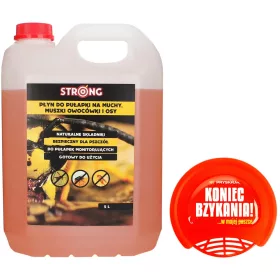    Tekućina protiv muha, osa Strong 5,5 kg 5000 ml + Protiv komaraca, moljaca, mrava, muha, osa Strong