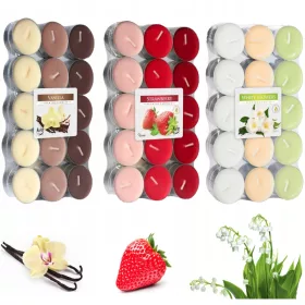   Wanilia Aura parafinska čajna svijeća, 30 kom + 4 ostala proizvoda