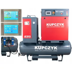  Uljni kompresor Kupczyk KKS7.5/300D 270 l 10 bara
