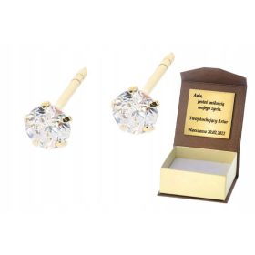 Zlatne naušnice 585 Proba