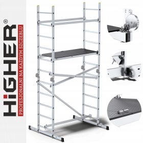 Viša 3-elementna pokretna skela. 400 m