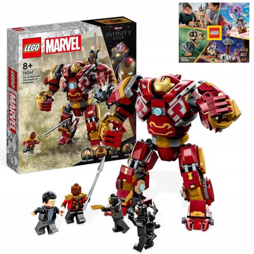  LEGO Super Heroes 76247 Hulkbuster: Bitka za Wakandu + LEGO KATALOG 2024 NOVO