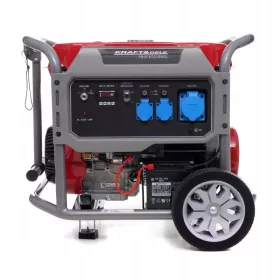    Kraft&Dele prijenosni monofazni generator 6400 W benzin + Kraft&Dele RST rukavice veličina 10 - XL 1 par