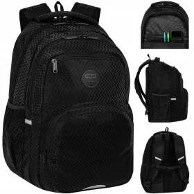 COOLPACK PICK ŠKOLSKI RANAC ZA MLADE TRACE BLACK