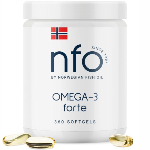 NFO Omega-3 Forte: Napredni norveški riblji ulje u kapsulama
