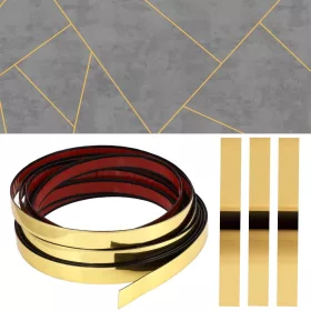 ZLATNA PVC TRAKA ZA UKRAŠAVANJE 12mm