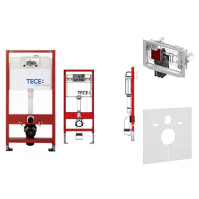 Tece Alcaplast podžbukni WC set