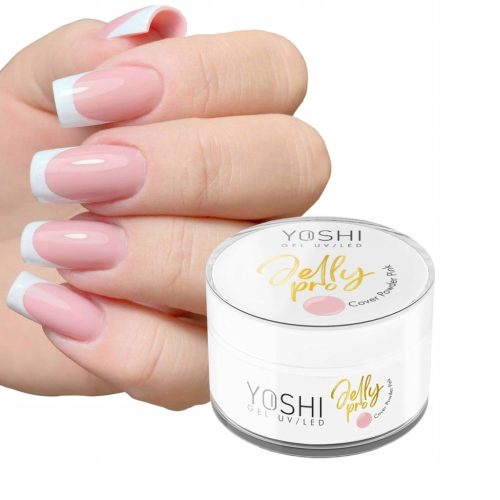 YOSHI JELLY PRO GEL ZA NOKTE COVER POWDER PINK 15g