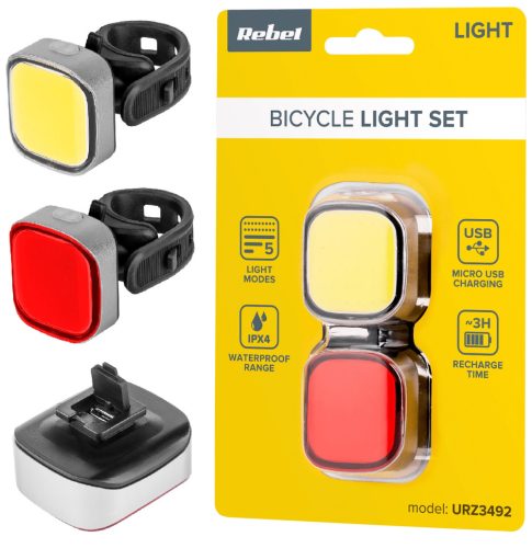  Svjetlo za bicikl Rebel URZ3492 baterija 70 lm