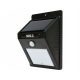 Vrtna viseća lampa - Yato reflektorska lampa 1 W crna