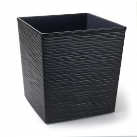    Lamela posuda za cvijeće 30 cm x 30 x 30,5 cm, grafitna plastika