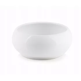    Polnix posuda za cvijeće 24 cm x 24 x 10 cm promjer 24 cm keramika bijela