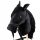 Skippi Hobby Horse crni konj na štapu