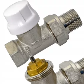   HANZ VTE-12S Termostatski Ravni Ventil za Radijatore 1/2"