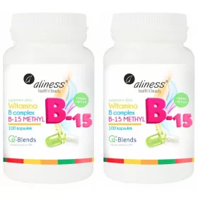   Aliness B Complex B-15 Methyl s Metilkobalaminom i Folatom - 200 kapsula