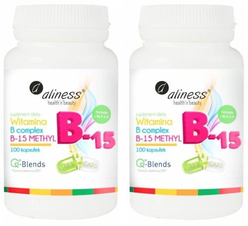 Aliness B Complex B-15 Methyl s Metilkobalaminom i Folatom - 200 kapsula