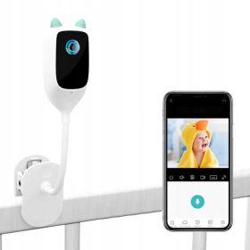 Bijela WiFi elektronička dadilja s kamerom za promatranje
