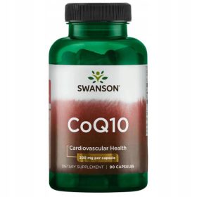   Swanson CoQ10 Koenzim Q10 200 mg, 90 kapsula - Podrška za srce i mladolikost