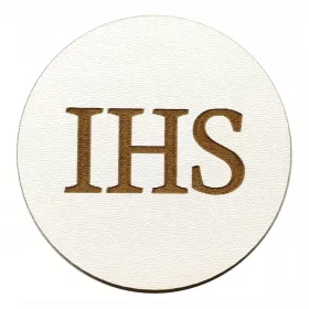 Pričesni ukras za hostiju pričesti IHS