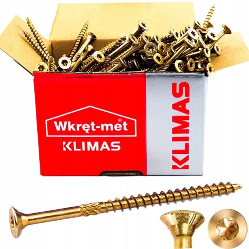 Stolarski vijci za drvo Wkręt-Met KMWHT-40060 4x60 mm 250 kom.